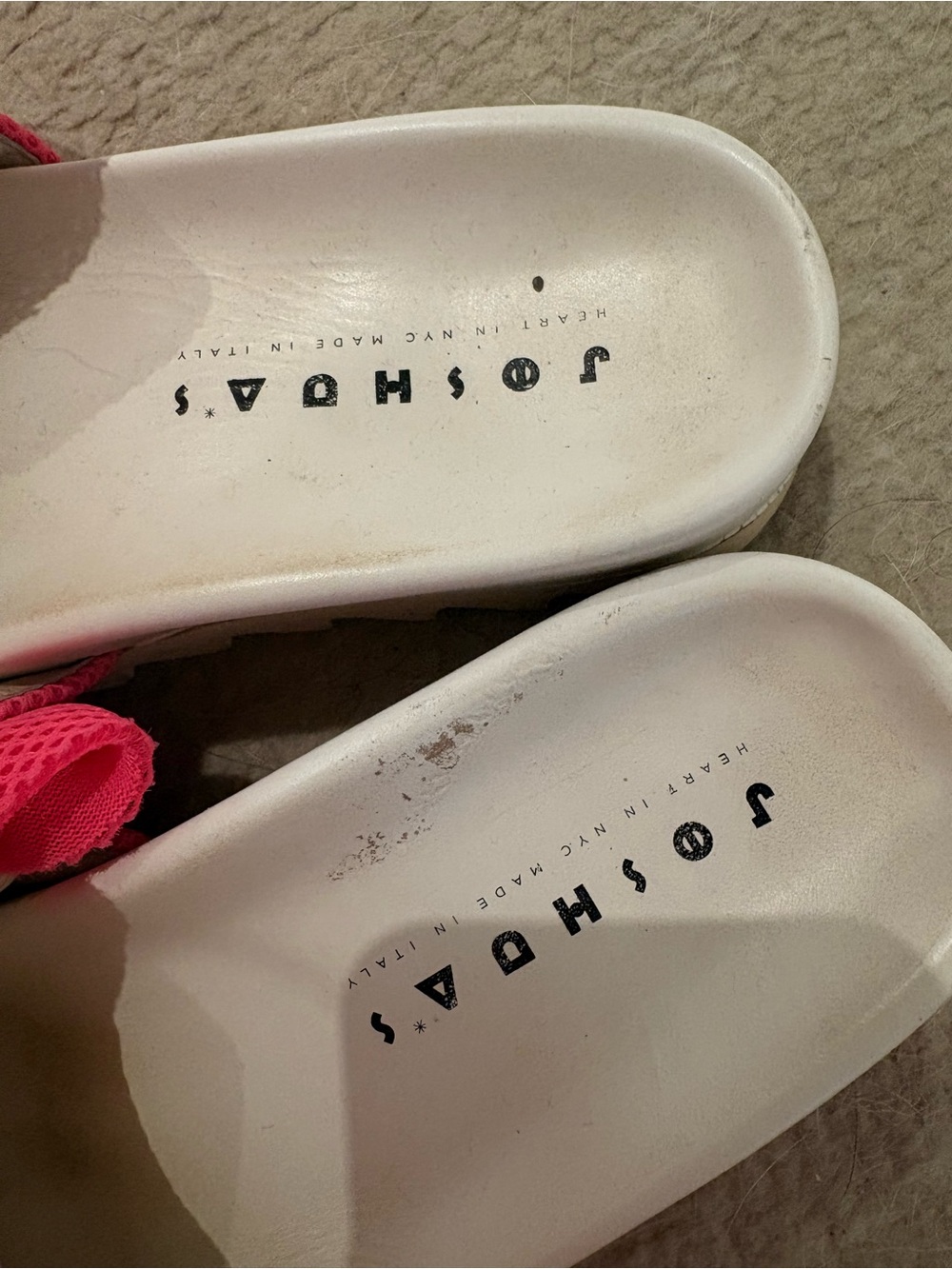 Joshua Sanders Pink Bow Slide Sandals - Picture 5 of 5